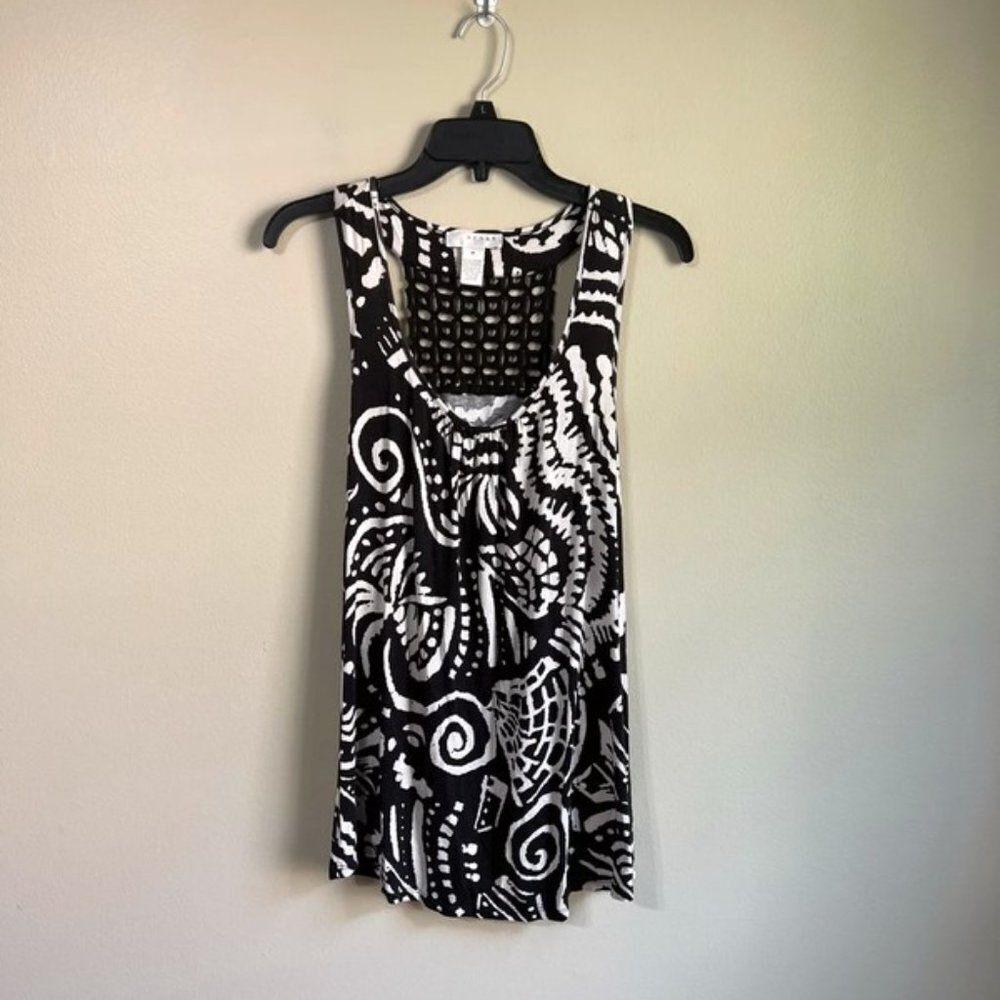 Kenar medium black and white tank top